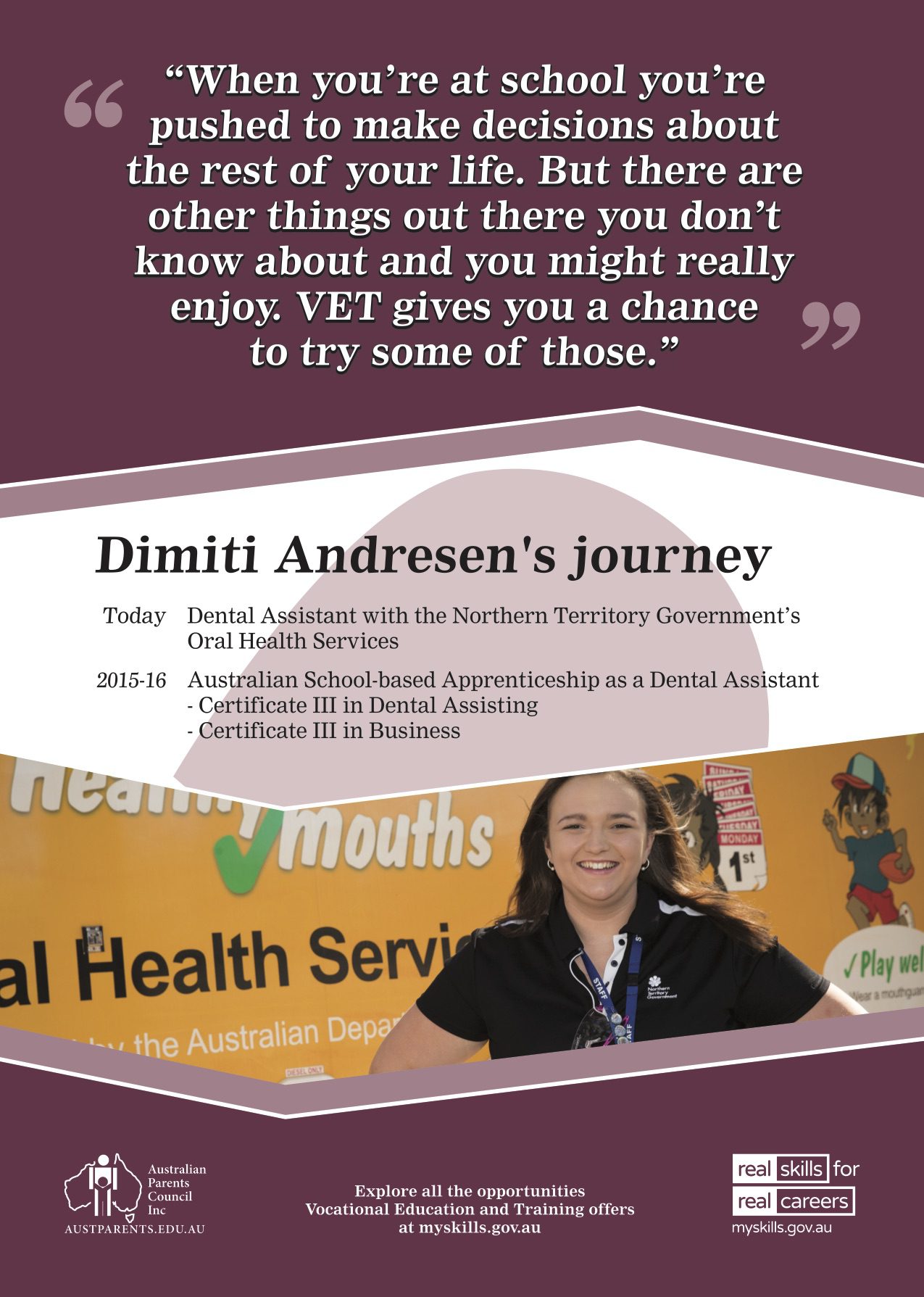 dimiti andresen's journey